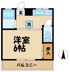 三喜マンションの物件間取画像